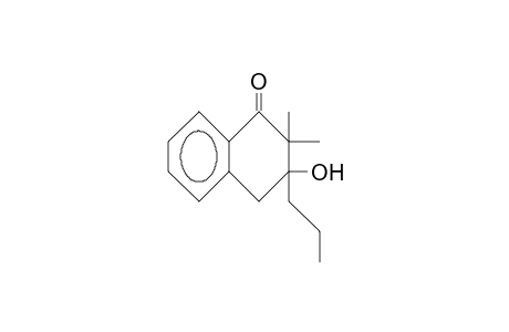 3-Hydroxy-2,2-dimethyl-3-propyl-3,4-dihydro-naphthalen-1(2H)-one