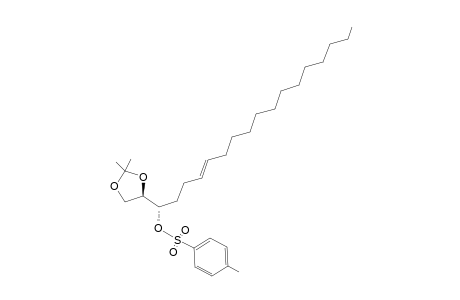 (1S,4'R)-1-(2',2'-Dimethyl-1',3'-dioxolan-4'-yl)heptadec-4-en-1-ol tosyl ester