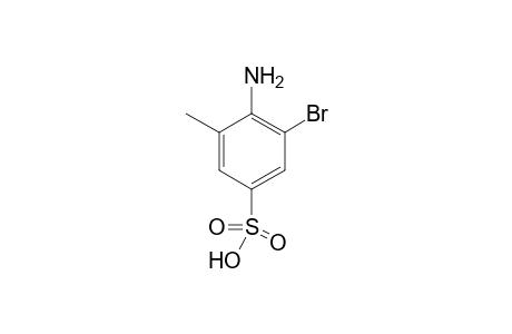 4-Amino-3-bromo-5-methylbenzenesulfonic acid