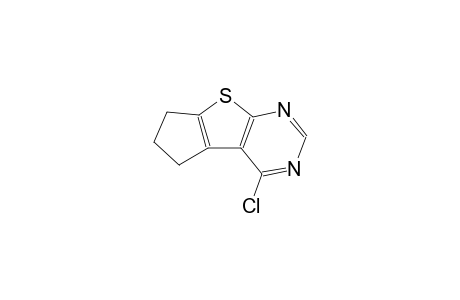 4-chloro-6,7-dihydro-5H-cyclopenta[4,5]thieno[2,3-d]pyrimidine