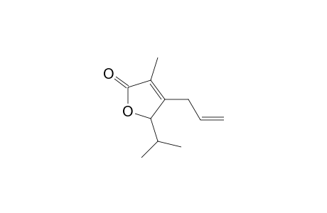 3-Methyl-5-(1-methylethyl)-4-prop-2-en-1-ylfuran-2(5H)-one