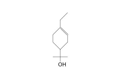 4-(1-Hydroxy-1-methyl-ethyl)-1-ethyl-1-cyclohexene