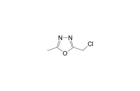 1,3,4-Oxadiazole, 2-(chloromethyl)-5-methyl-