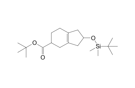 tert-Butyl 8-tert-Butyldimethylsilyloxybicyclo[4.3.0]non-1(6)-ene-3-carboxylate