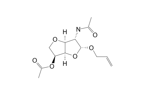ALLYL-2-ACETAMIDO-5-O-ACETYL-3,6-ANHYDRO-2-DEOXY-ALPHA-D-GLUCOFURANOSIDE