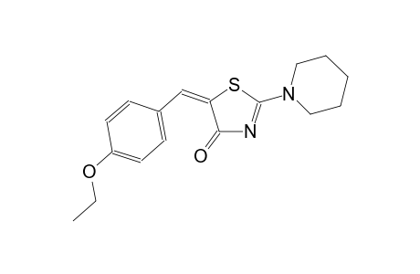(5E)-5-(4-ethoxybenzylidene)-2-(1-piperidinyl)-1,3-thiazol-4(5H)-one
