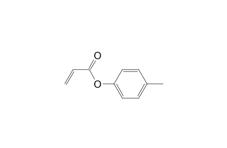 (4-methylphenyl) prop-2-enoate