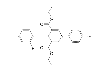 3,5-pyridinedicarboxylic acid, 4-(2-fluorophenyl)-1-(4-fluorophenyl)-1,4-dihydro-, diethyl ester