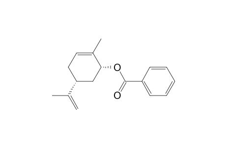 2-Cyclohexen-1-ol, 2-methyl-5-(1-methylethenyl)-, benzoate, (1R-cis)-