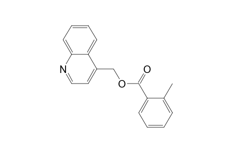 4-Quinolylmethyl 2-methylbenzoate