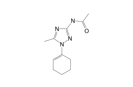 N-[1-(1-cyclohexenyl)-5-methyl-1,2,4-triazol-3-yl]acetamide