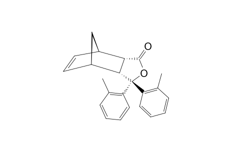 5,5-Di-(ortho-methylphenyl)-4-oxa-endo-tricyclo-[5.2.1.0(2,6)]-dec-8-en-3-one
