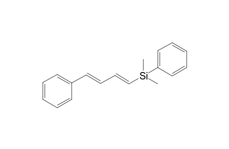 Dimethyl(phenyl)((1E,3E)-4-phenylbuta-1,3-dien-1-yl)silane