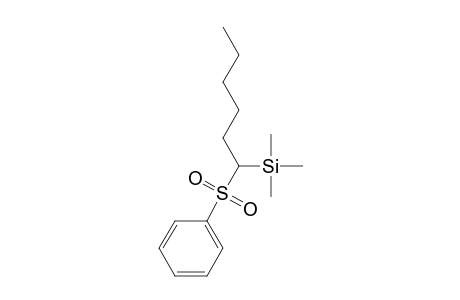 1-phenylsulphonyl-1-trimethylsilylhexane