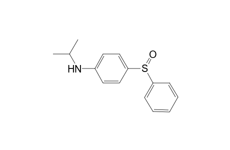 N-Isopropyl-4-(phenylsulfinyl)aniline