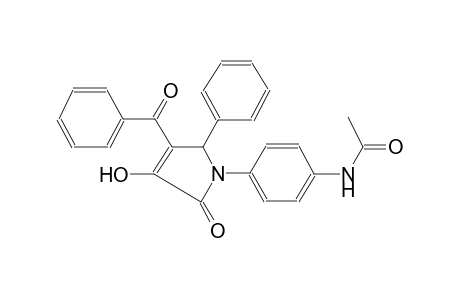 acetamide, N-[4-(3-benzoyl-2,5-dihydro-4-hydroxy-5-oxo-2-phenyl-1H-pyrrol-1-yl)phenyl]-