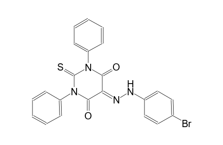 1,3-diphenyl-2-thioxodihydro-4,5,6(1H)-pyrimidinetrione 5-[(4-bromophenyl)hydrazone]