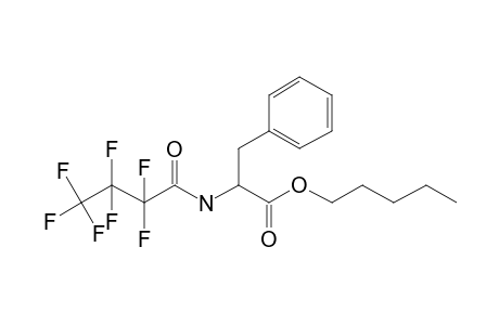 L-Phenylalanine, N-heptafluorobutyryl-, pentyl ester