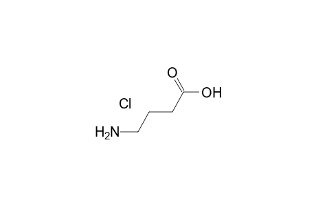 4-Aminobutanoic acid hydrochloride