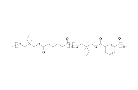 Poly[2-ethyl-2-methyl-1,3-propanediol (adipate-co-isophthalate)]