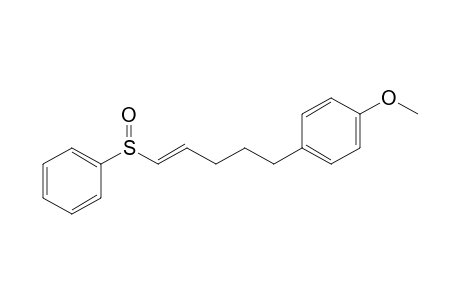 (E)-5-(4-Methoxyphenyl)-1-phenylsulfinyl-1-pentene