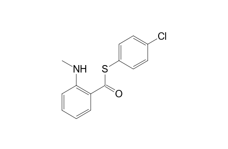 S-4-Chlorophenyl 2-(methylamino)benzothioate