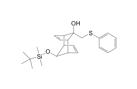 Tricyclo[4.2.1.1(2,5)]deca-3,7-dien-9-ol, 9-(phenylthiomethyl)-10-(t-butyldimethylsilyloxy)-