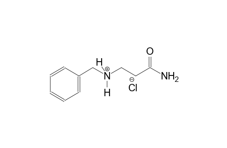 3-amino-N-benzyl-3-oxo-1-propanaminium chloride