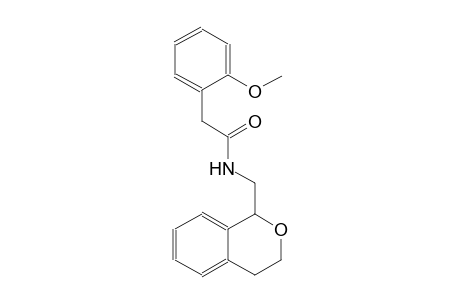 N-(3,4-dihydro-1H-2-benzopyran-1-ylmethyl)-2-(2-methoxyphenyl)acetamide