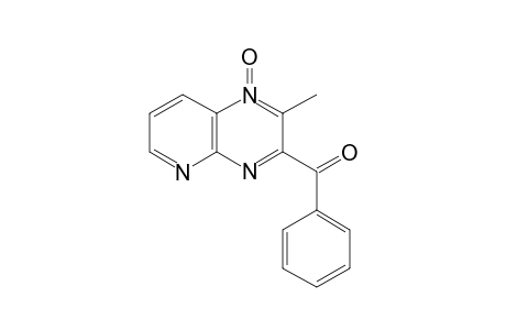 3-BENZOYL-2-METHYLPYRIDO-[2.3-B]-PYRAZINE_1-OXIDE