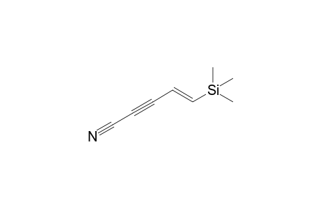 (E)-5-trimethylsilylpent-4-en-2-ynenitrile