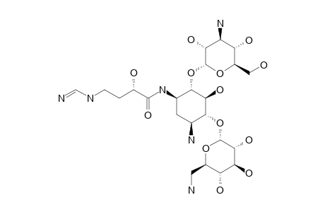 1-N-(4-AMIDINO-2-HYDROXYBUTYRYL)-KANAMYCIN-A