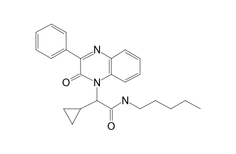 2-Cyclopropyl-2-(2-oxo-3-phenylquinoxalin-1(2H)-yl)-N-pentylacetamide