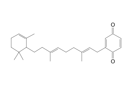 2-[(2E,6E)-3,7-dimethyl-9-(2,6,6-trimethyl-1-cyclohex-2-enyl)nona-2,6-dienyl]cyclohexa-2,5-diene-1,4-dione
