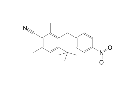2,4-Dimethyl-6-tert-butyl-3-cyano-4'-nitrobiphenylmethane