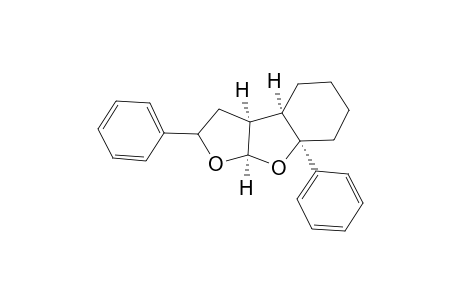 (2.beta.,3a.alpha.,5.alpha.,6a.alpha.)-2,5-Diphenyl-2,3,3a,4,5,6a-hexahydro-(3a,6a)-butanofuro[2,3-b]furan