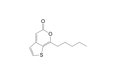 5H-Thieno[2,3-c]pyran-5-one, 7-pentyl-