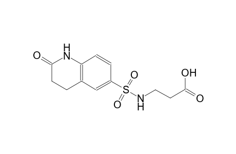 N-[(2-oxo-1,2,3,4-tetrahydro-6-quinolinyl)sulfonyl]-beta-alanine