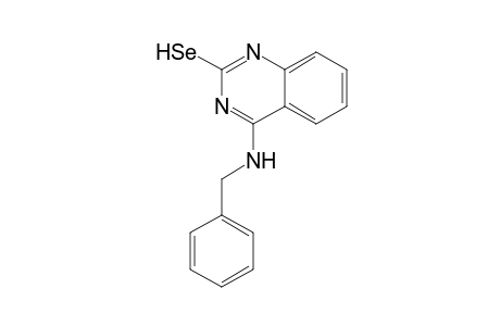 4-Benzylamino-2-hydroselenoquinazoline