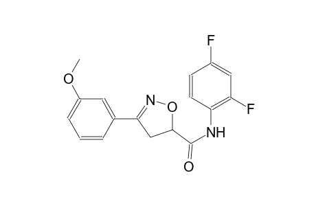5-isoxazolecarboxamide, N-(2,4-difluorophenyl)-4,5-dihydro-3-(3-methoxyphenyl)-