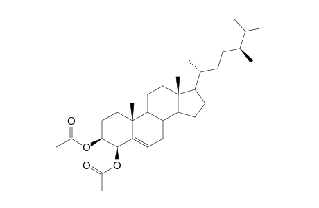 (20R,24R)-3beta,4beta-Diacetoxycampest-5-ene