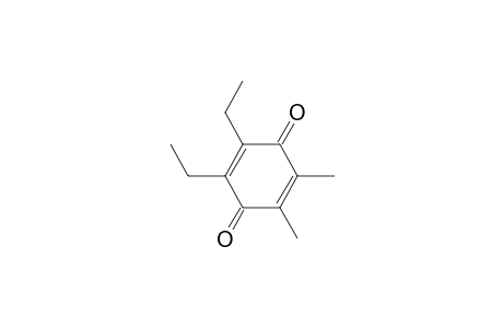 2,5-Cyclohexadiene-1,4-dione, 2,3-diethyl-5,6-dimethyl-