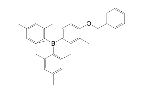 Borane, [3,5-dimethyl-4-(phenylmethoxy)phenyl]bis(2,4,6-trimethylphenyl)-