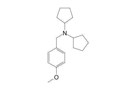 N,N-Bis(cyclopentyl)-4-methoxybenzylamine