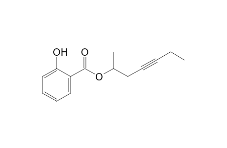 4-Heptyn-2-yl salicylate