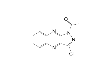 1-(3-Chloranylpyrazolo[4,3-b]quinoxalin-1-yl)ethanone