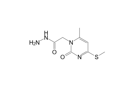 2-[6-Methyl-4-(methylsulfanyl)-2-oxopyrimidin-1(2H)-yl]acetohydrazide