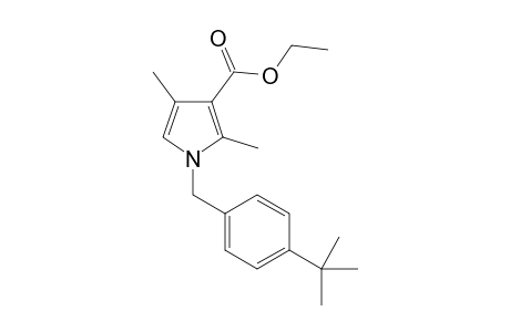 Ethyl 1-(4-tert-Butylbenzyl)-2,4-dimethyl-1H-pyrrole-3-carboxylate
