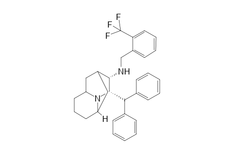 ((9S,10S)-9-Benzhydryl-8-aza-tricyclo[5.3.1.0*3,8*]undec-10-yl)-(2-trifluoromethyl-benzyl)-amine