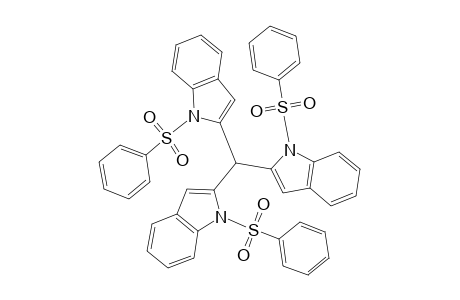 1H-Indole, 2,2',2''-methylidynetris[1-(phenylsulfonyl)-